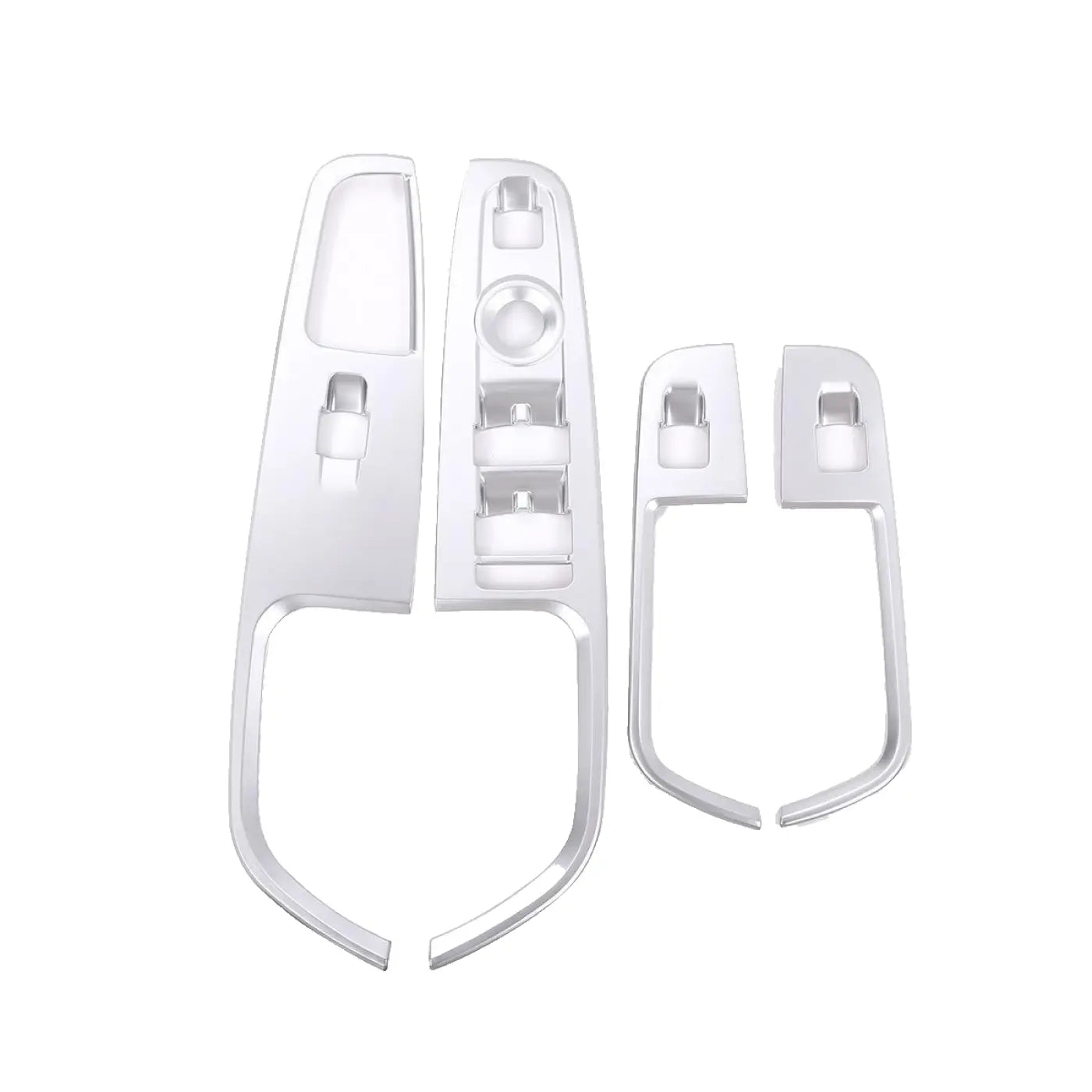 4Pcs Window Lift Switch Button Frame Cover Trim Alfa Romeo Stelvio 2017-2018