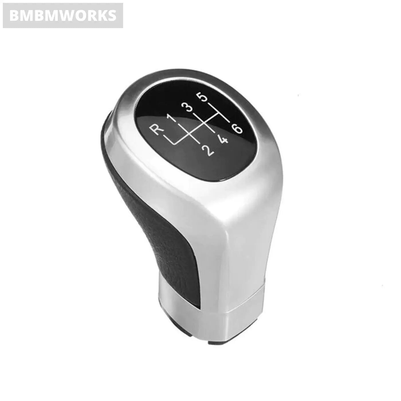 5 / 6 Speed Gear Shift Knob Leather Stick Shifter Lever For Bmw E81 E90 E91 E60