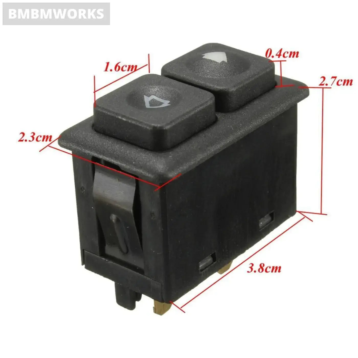 5 Pins Electric Power Window Switch Button For Bmw E23 E24 E28 E30 61311381205