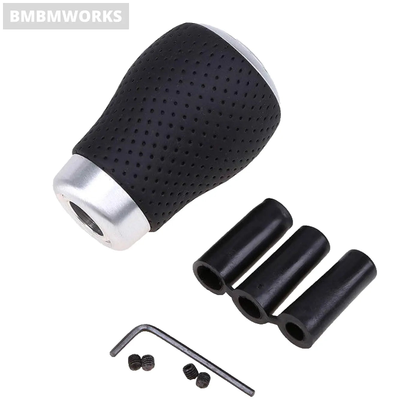 5 Speed Gear Shift Knob Shifter Lever Black Universal Aluminum Skoda Opel