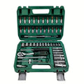 53Pcs Auto Repair Kit Tools Machine Quick Ratchet Wrench