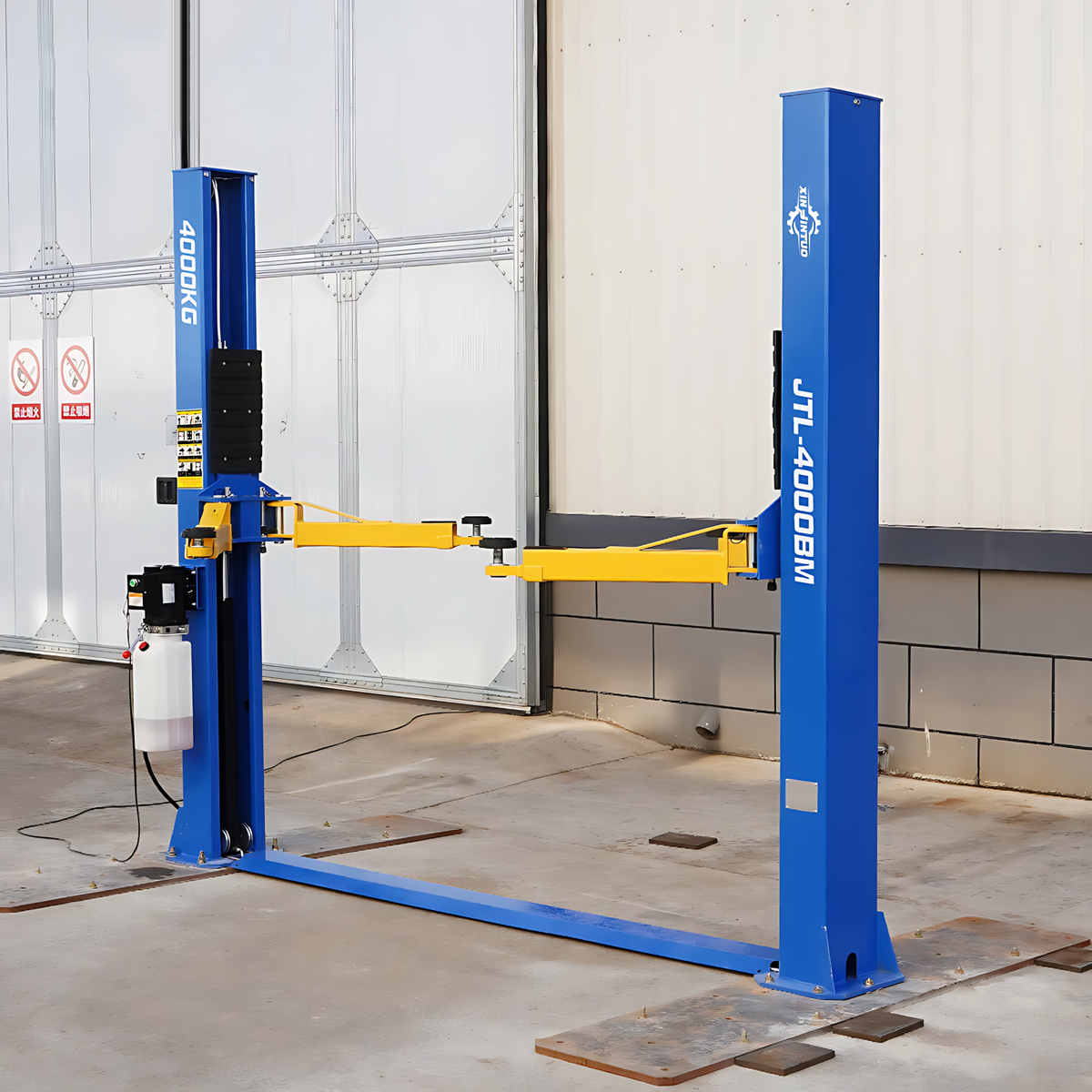 Heavy Duty Hydraulic 2 Post Car Lift | 4000kg Capacity, CE Certified Auto Hoist for Garages and Workshops BMBMWORKS