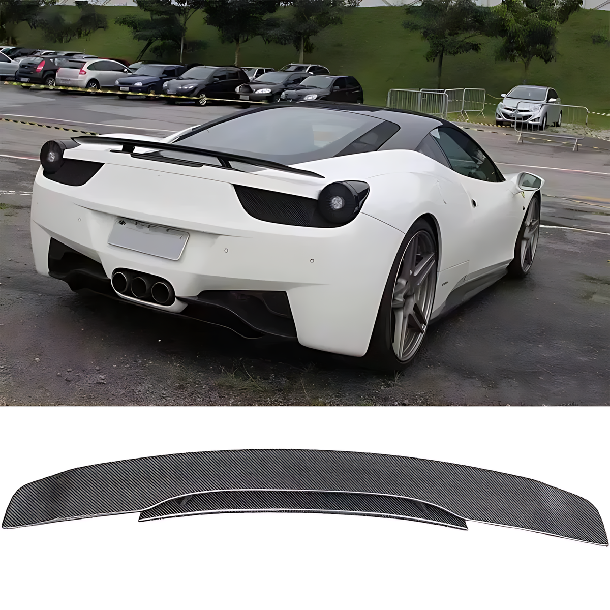 Ferrari 458 Carbon Fiber Rear Spoiler (2011–2015) | Performance Tail Wing Upgrade BMBMWORKS