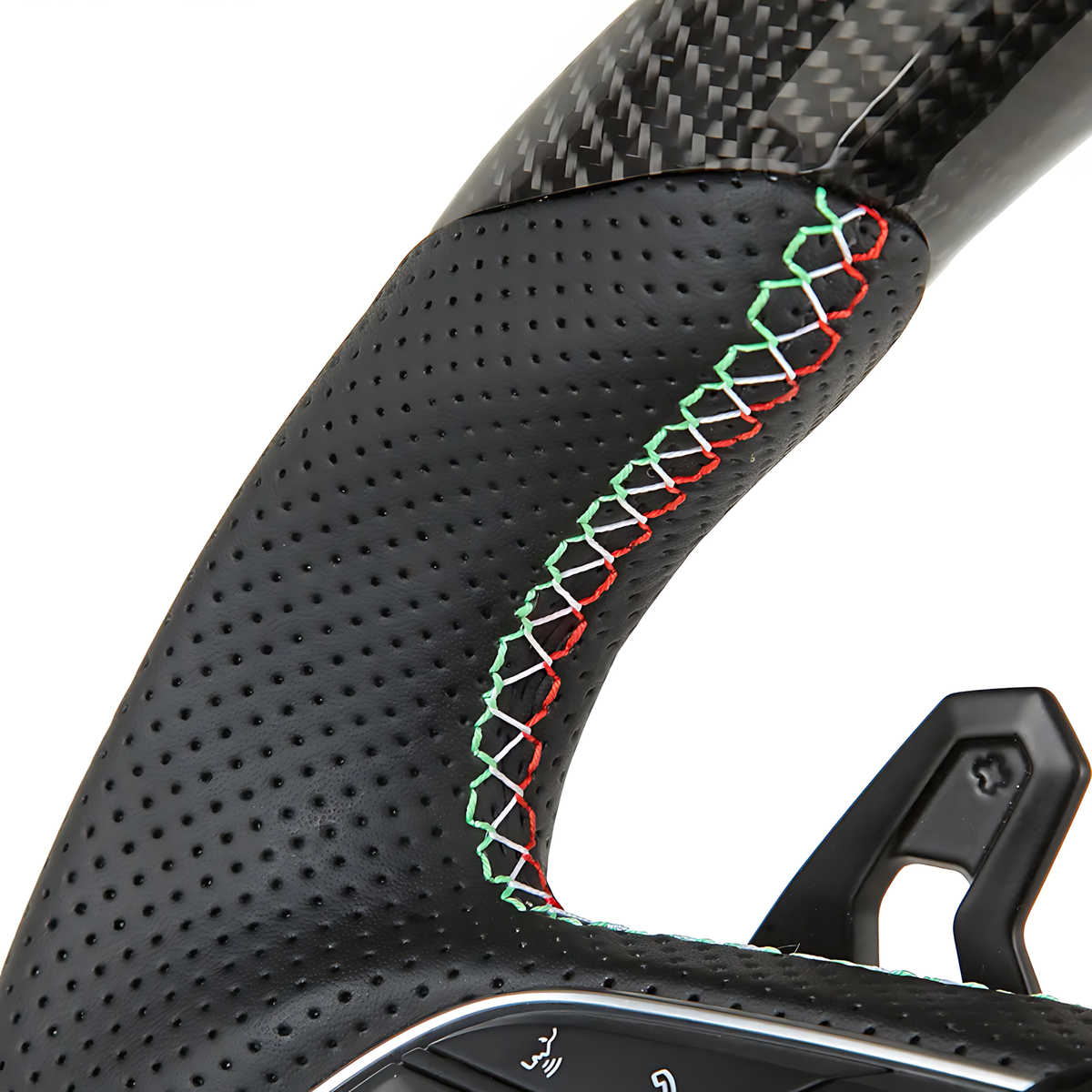 Lamborghini Urus Carbon Fiber & Alcantara Steering Wheel – Luxury Sport Upgrade (2018+) BMBMWORKS