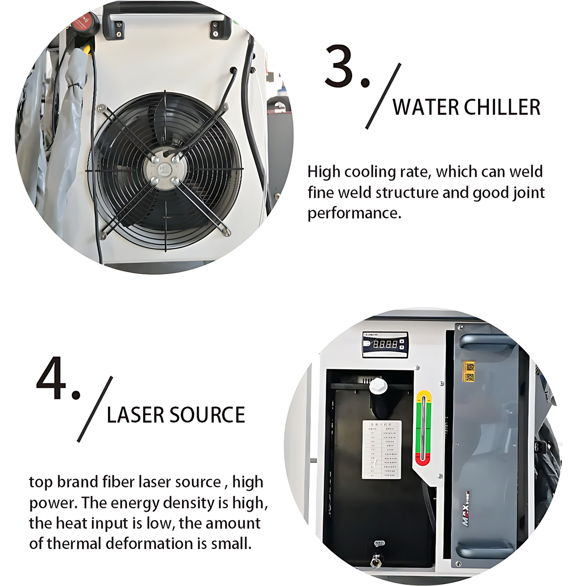 Portable Fiber Laser Welder, Cutter & Cleaner — 1200W / 1500W / 2000W - 220V BMBMWORKS