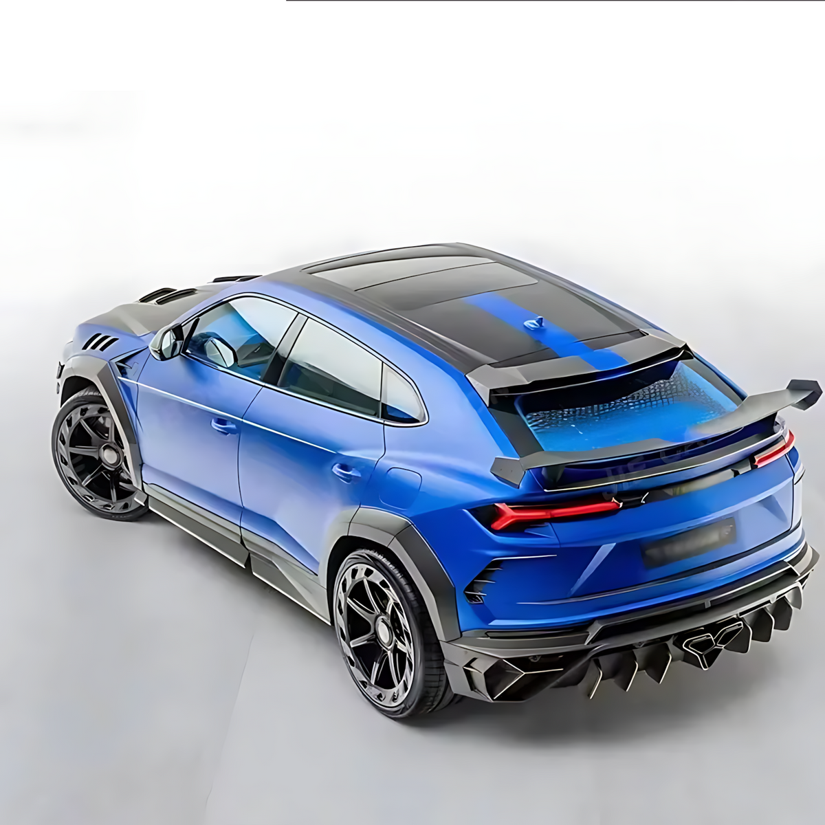 Lamborghini Urus Carbon Fiber Rear Spoiler Tail Wing – Luxury Performance Body Kit Upgrade BMBMWORKS