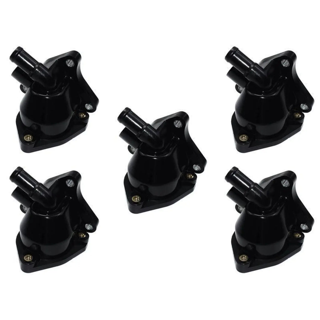 5Pcs Engine Coolant Thermostat Housing Honda Cr-V Crv 2.4L 2002-06 Civic 1.7L 05