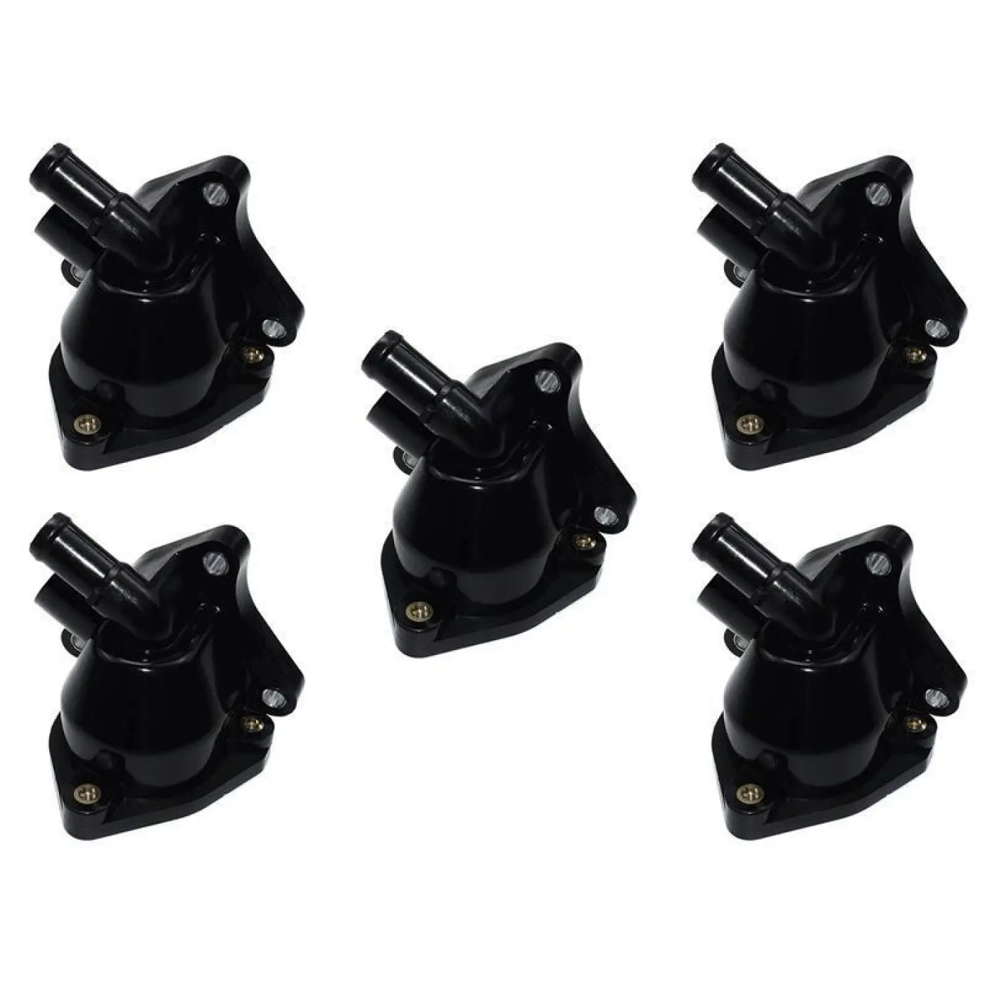 5Pcs Engine Coolant Thermostat Housing Honda Cr-V Crv 2.4L 2002-06 Civic 1.7L 05