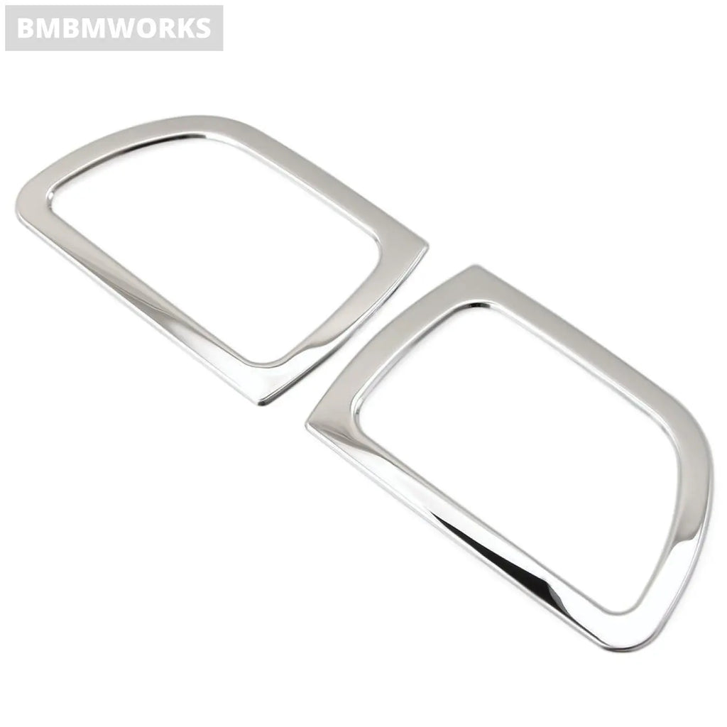 5Pcs Stainless Steel Ac Outlet Interior Cover Trim Kia Rio K2 2011-2016