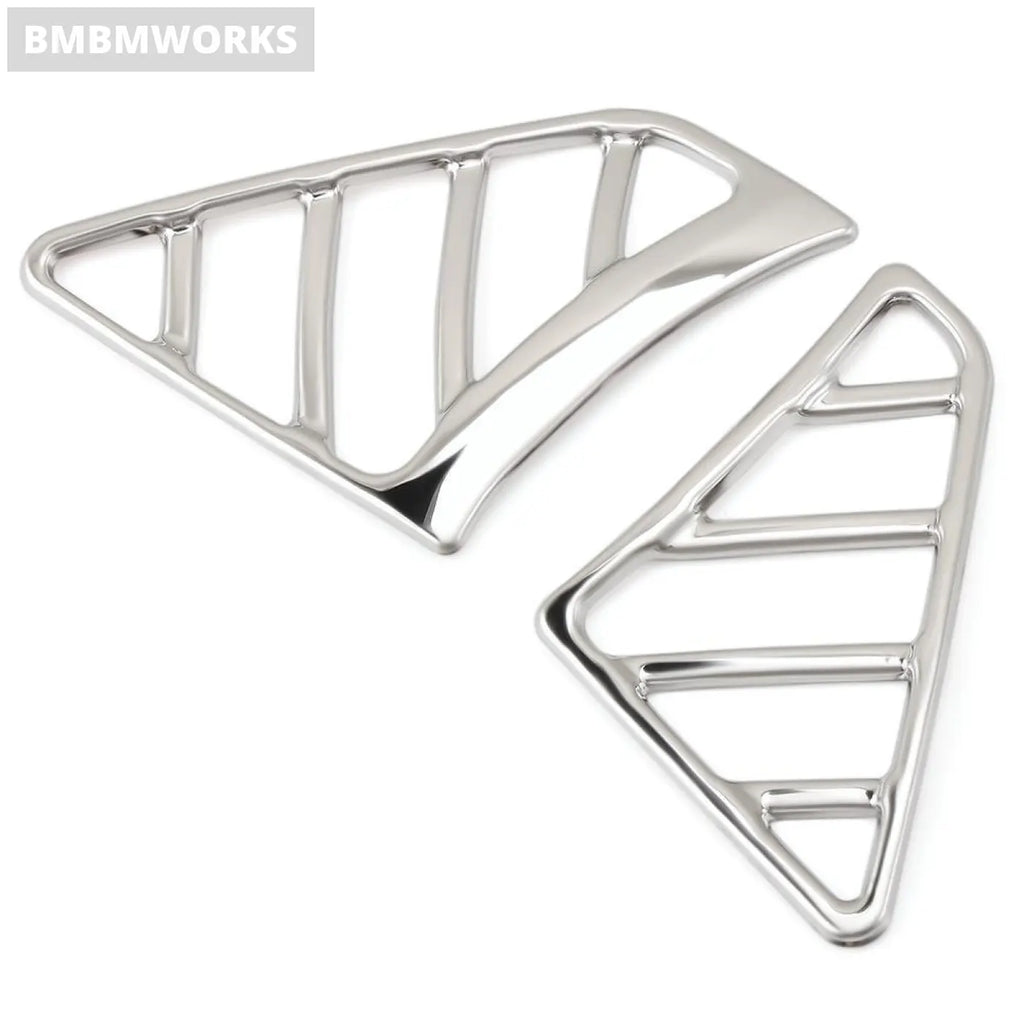 5Pcs Stainless Steel Ac Outlet Interior Cover Trim Kia Rio K2 2011-2016