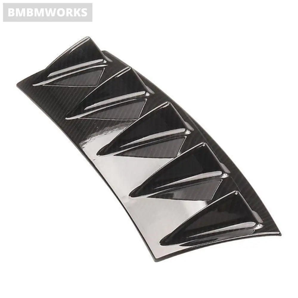 5Pin Shark Fin Style Black Rear Bumper Lip Diffuser
