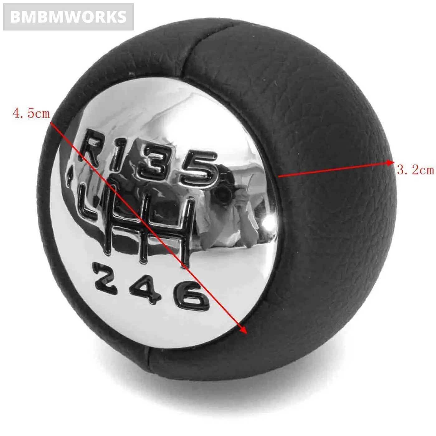6 Speed Gear Shift Knob Peugeot 307 308 3008 407 5008 807 Citroen C3 (A51) C4