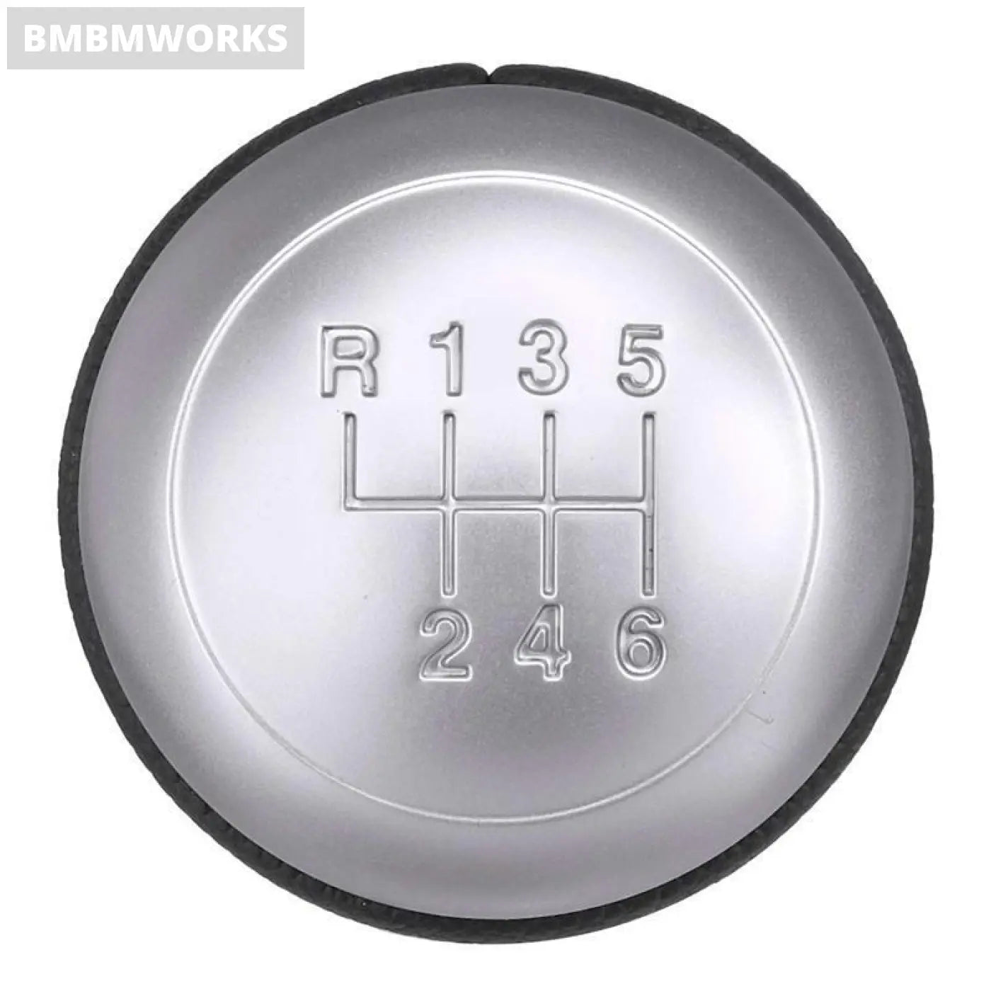 6 Speed Mt Leather Gear Shift Knob Lever Shifter Handle Stick Hyundai Santa Fe