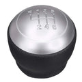 6 Speed Mt Leather Gear Shift Knob Lever Shifter Handle Stick Hyundai Santa Fe
