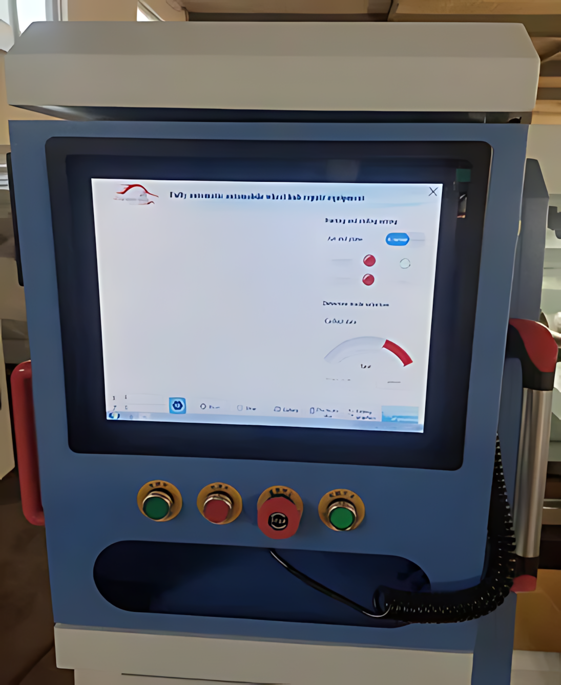 Automatic Alloy Wheel CNC Lathe – 24" Rim Repair & Diamond Cutting Machine, 5.5 kW, 2000 RPM