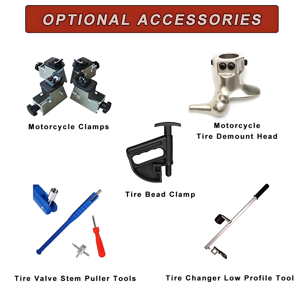 Pneumatic Tire Changer w/ Bead Blaster | 12"-24" Rim Clamp | 145 psi | CE Certified BMBMWORKS