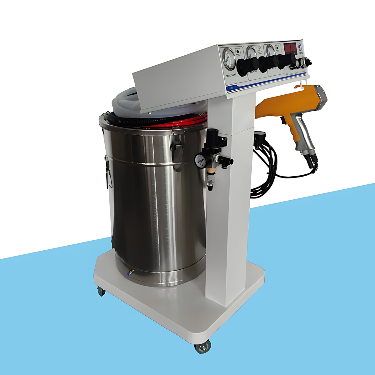 Manual Electrostatic Powder Coating Gun - 0–100 kV, Adjustable Current, Ergonomic BMBMWORKS