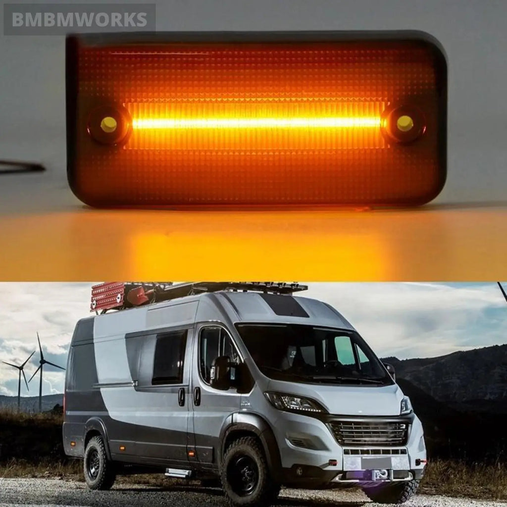 6Pcs Led Side Marker Light Turn Signal Iveco Fiat Ducato Citroen Relay