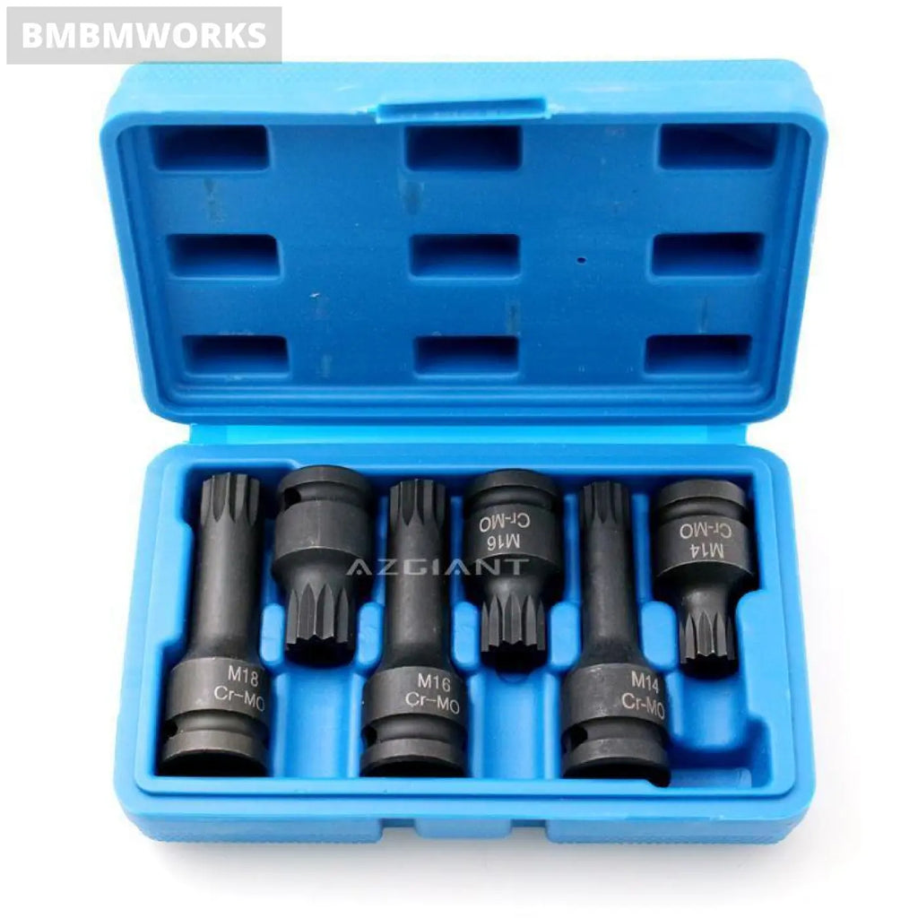 6Pcs M14 M16 M18 Oil Pan Drain Plug Screw Bolt Volkswagen Audi Mercedes Benz