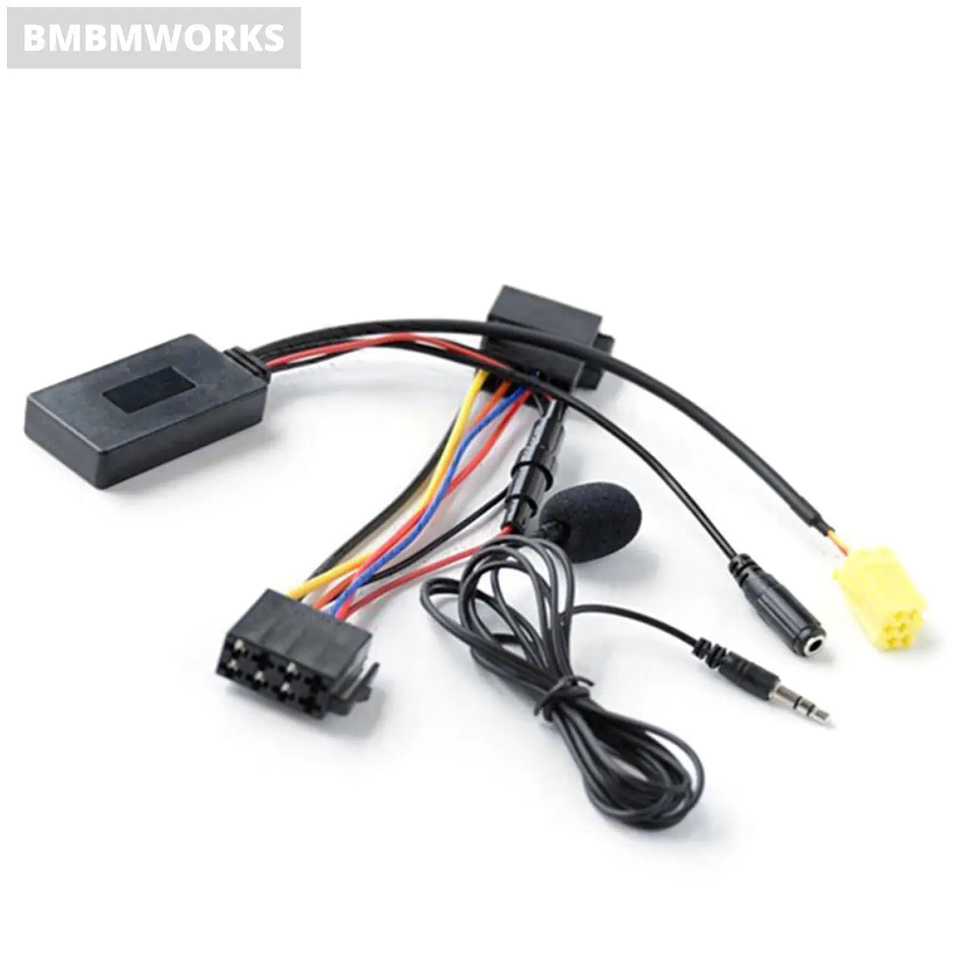 6Pin Bluetooth Audio Adapter Mic Handsfree Aux Cable Alfa Romeo 159 Fiat 500