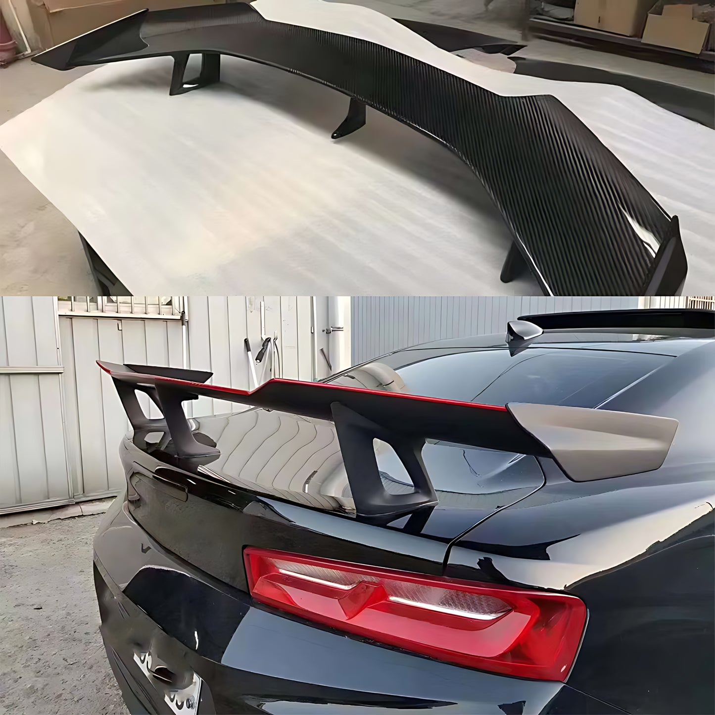 Chevrolet Camaro ZL1 1LE Style Carbon Fiber Rear Spoiler Wing (2016-2025)