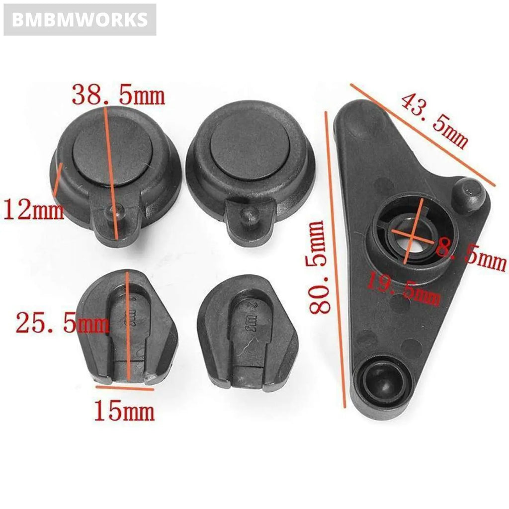 7Pcs Intake Manifold Air Flap Runner Repair Kit For Mercedes Benz 2721402401