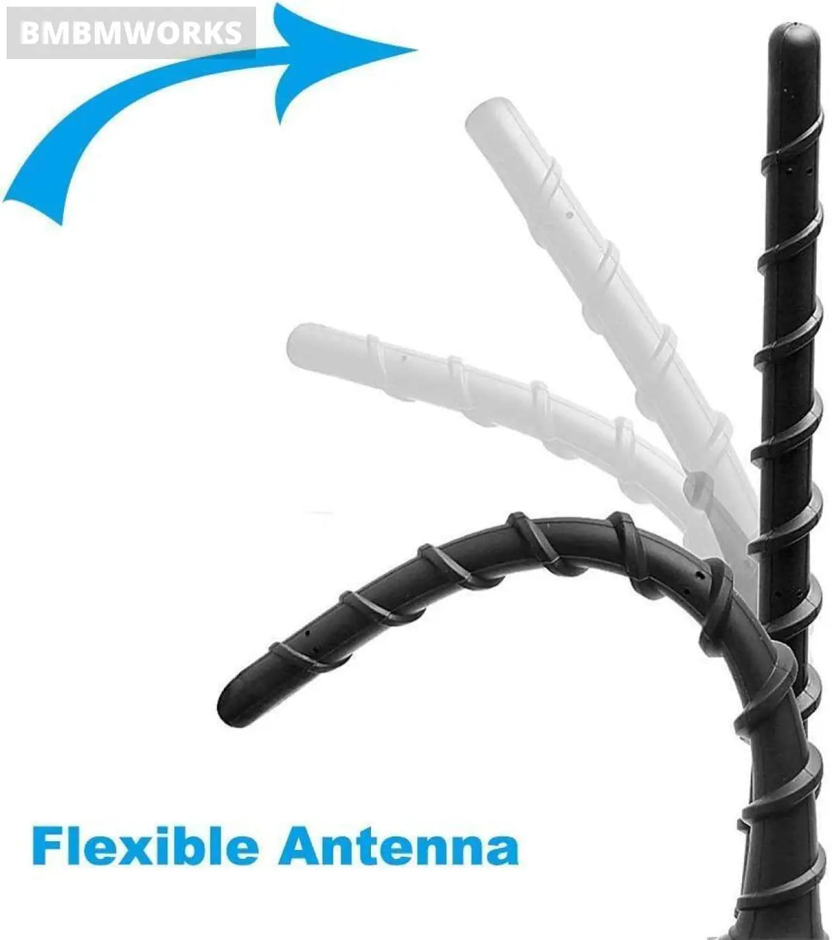 8 Inch Stubby Antenna 2011-2022 Jeep Renegade Cherokee Grand Compass