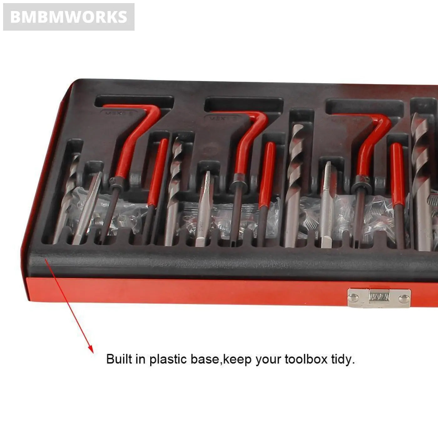 88Pcs Thread Repair Tool Kit Engine Block Restoring Damaged Set
