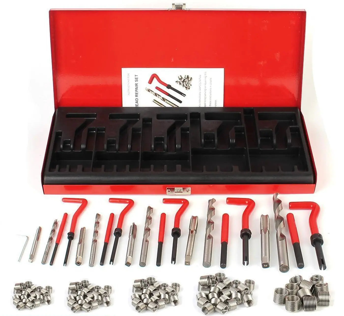 88Pcs Thread Repair Tool Kit Engine Block Restoring Damaged Set