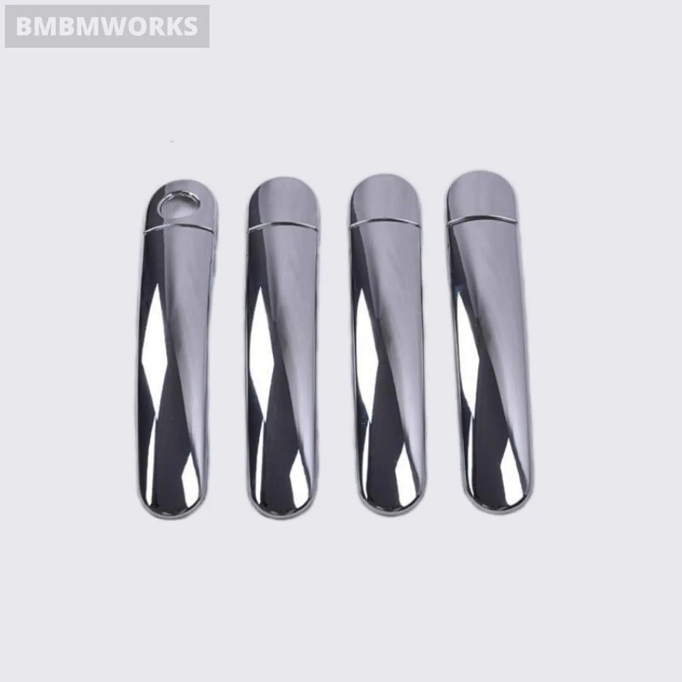 8Pcs Chrome Door Handle Covers Audi Tt / A2 2000 2001 2002 2003 2004 2005