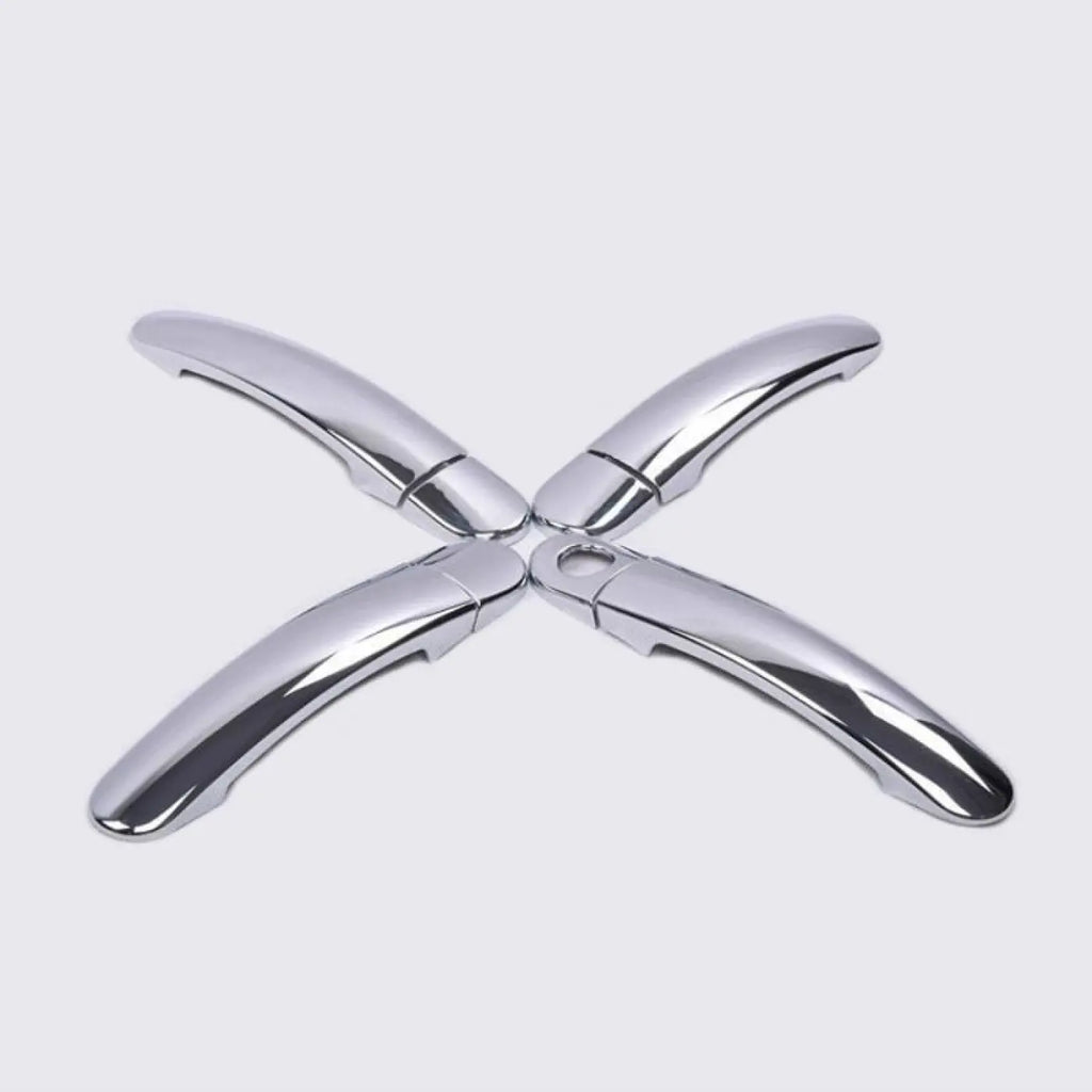 8Pcs Chrome Door Handle Covers Audi Tt / A2 2000 2001 2002 2003 2004 2005