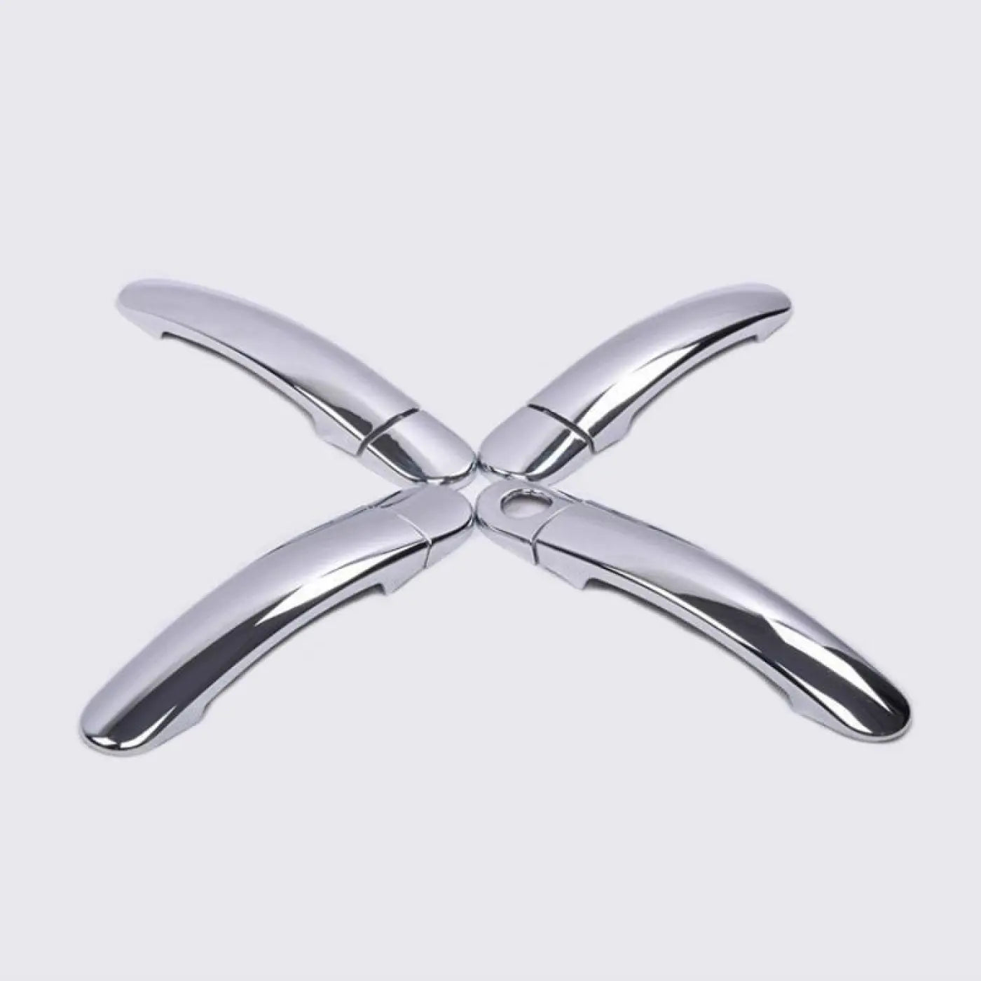 8Pcs Chrome Door Handle Covers Audi Tt / A2 2000 2001 2002 2003 2004 2005
