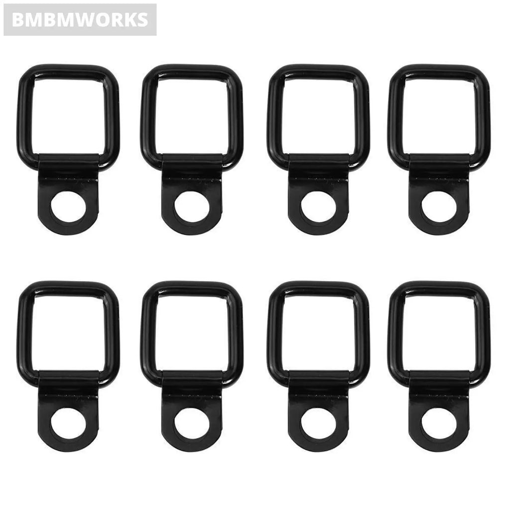 8Pcs D Ring Tie Down Anchors Outdoor Freedom Rubicon Jeep Wrangler Jk Yj Tj Jku