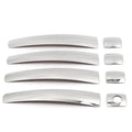 8Pcs Door Handle Cover Toyota Land Cruiser 2016 2017 Prado Fj150 2010 2011 2012