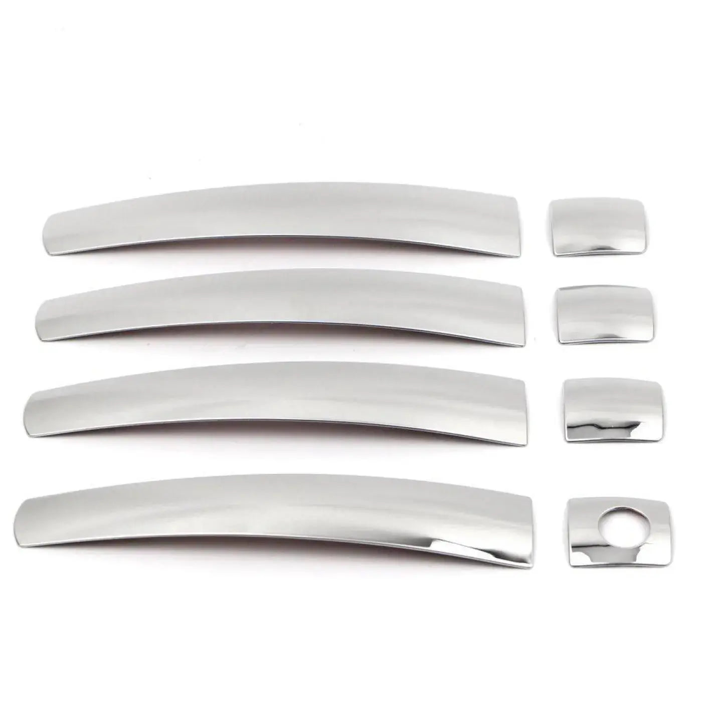 8Pcs Door Handle Cover Toyota Land Cruiser 2016 2017 Prado Fj150 2010 2011 2012