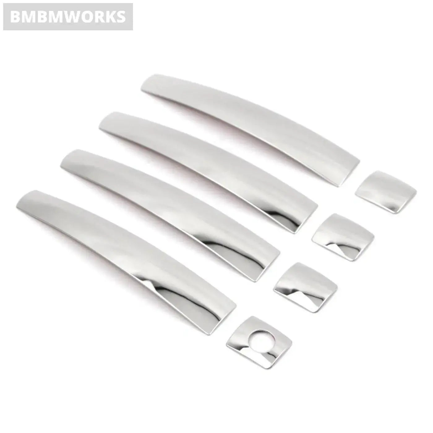 8Pcs Door Handle Cover Toyota Land Cruiser 2016 2017 Prado Fj150 2010 2011 2012