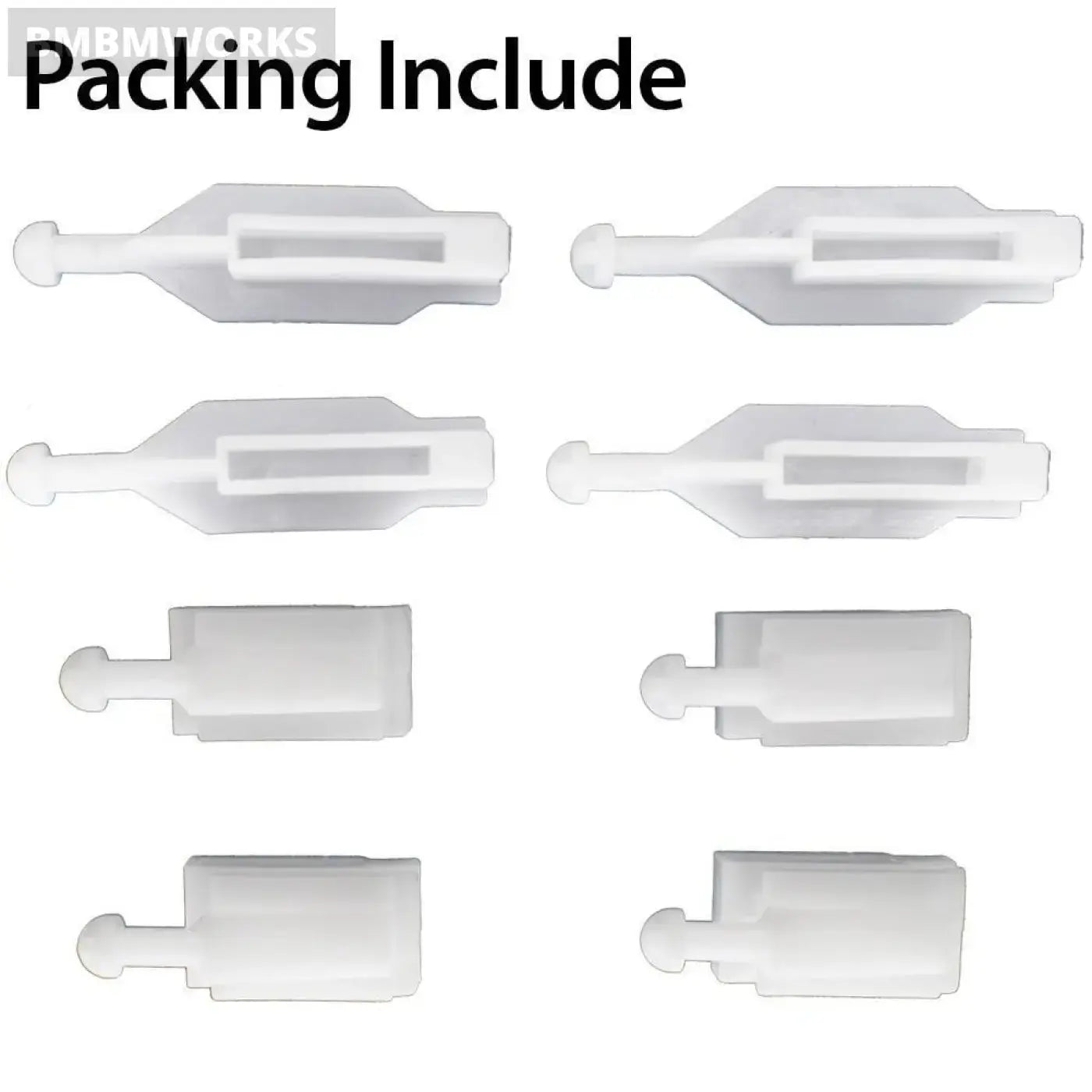 8Pcs Headlight Reflector Holder Adjuster Kit For Bmw 5 E39 2000-2003 63120027924