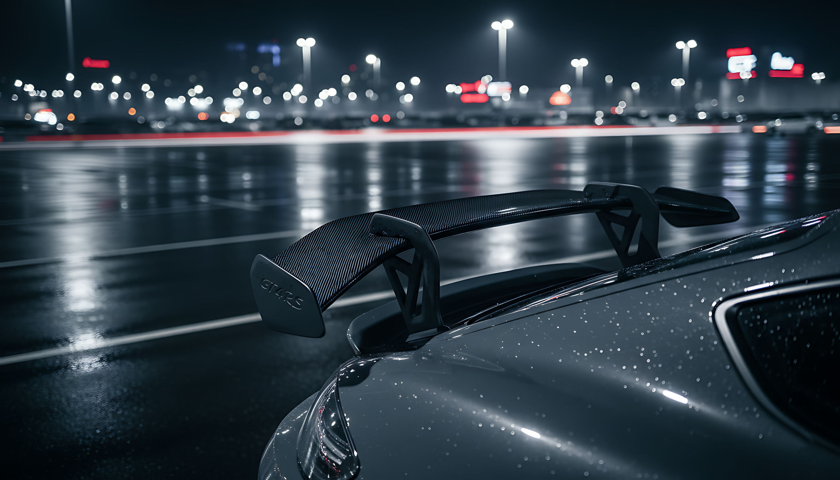 Porsche 718 (982) Cayman/Boxster GT4 RS-Style Carbon Fiber Wing Spoiler