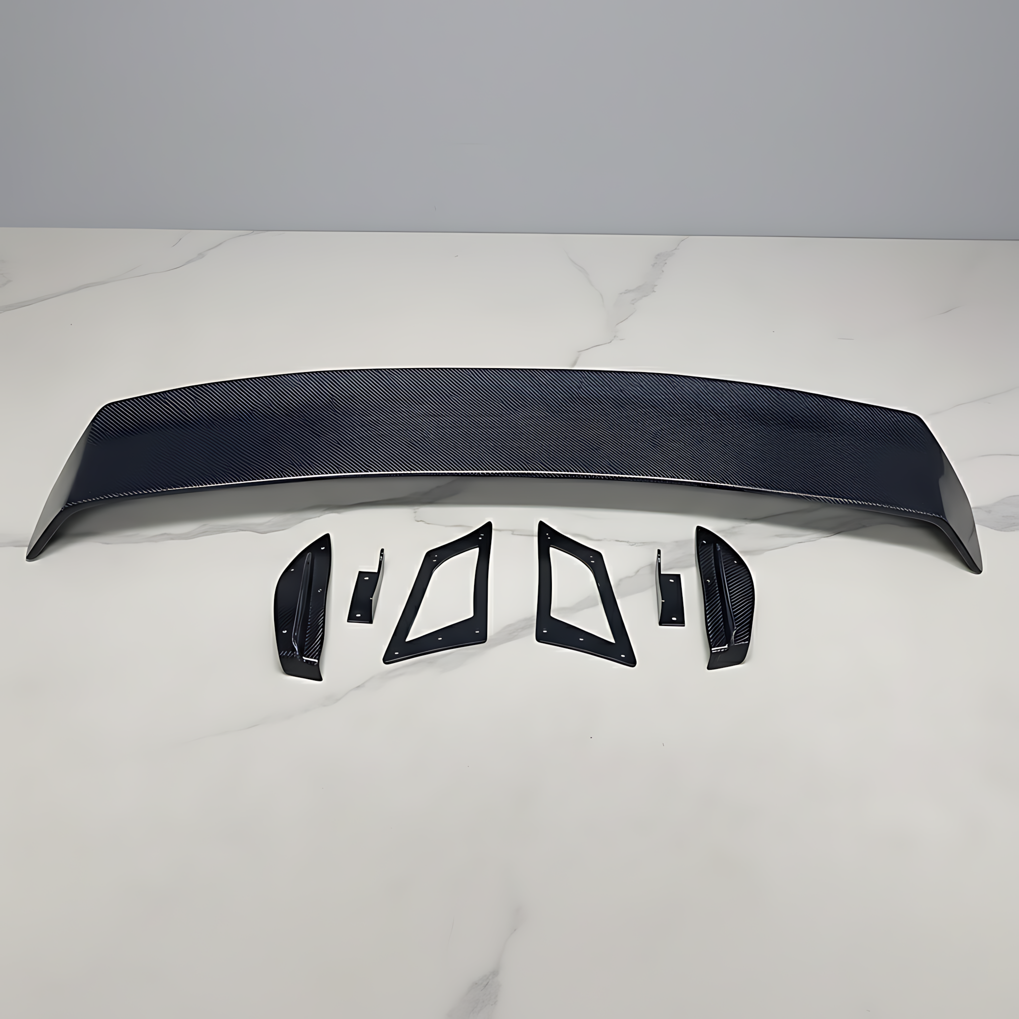 Toyota Supra GR A90 A91 MK5 2019+ Rear Trunk Spoiler — Carbon Fiber / Forged Carbon / FRP Tail Wing