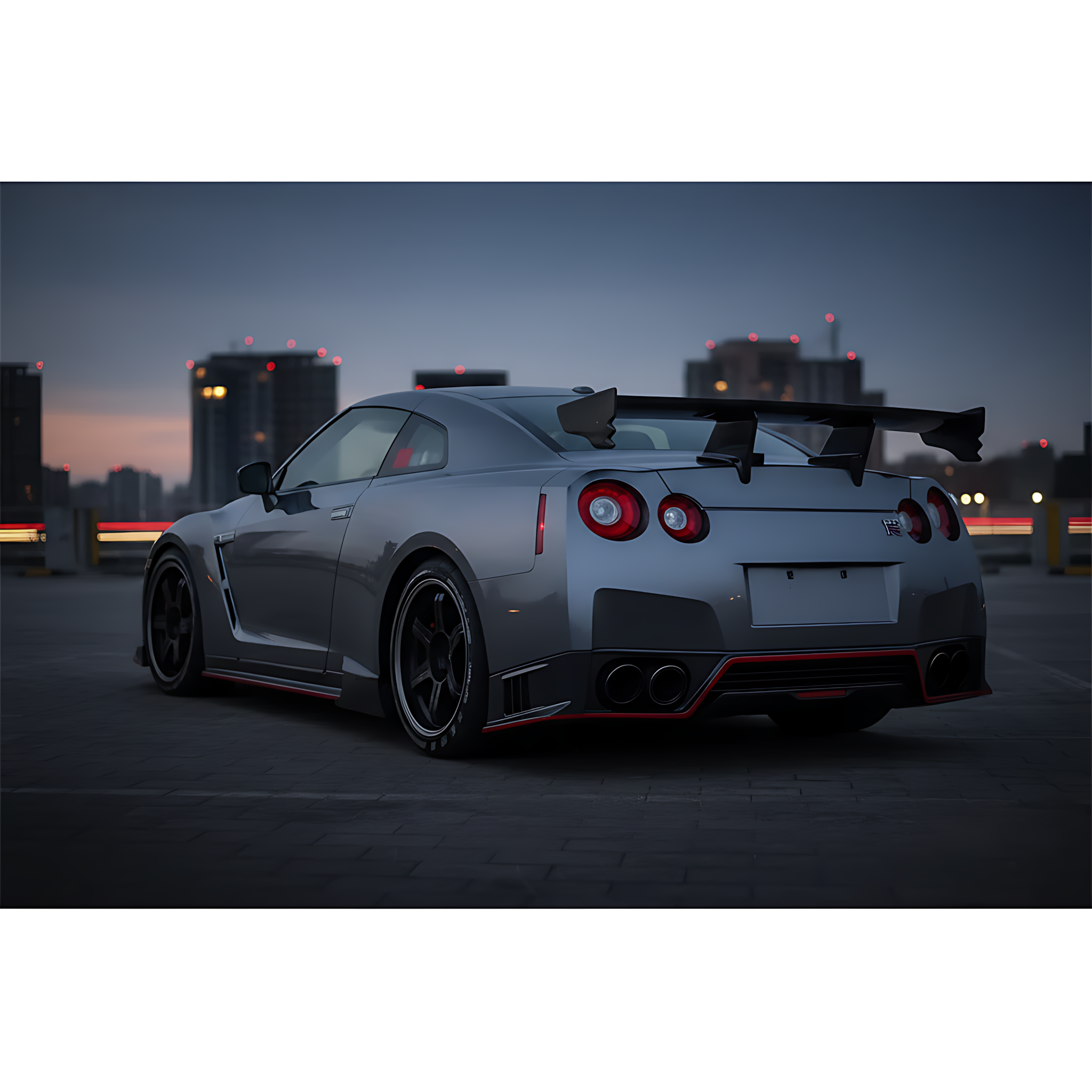 Nissan GT-R R35 Carbon Fiber Rear Trunk Spoiler Wing Body Kit (2009-2020)