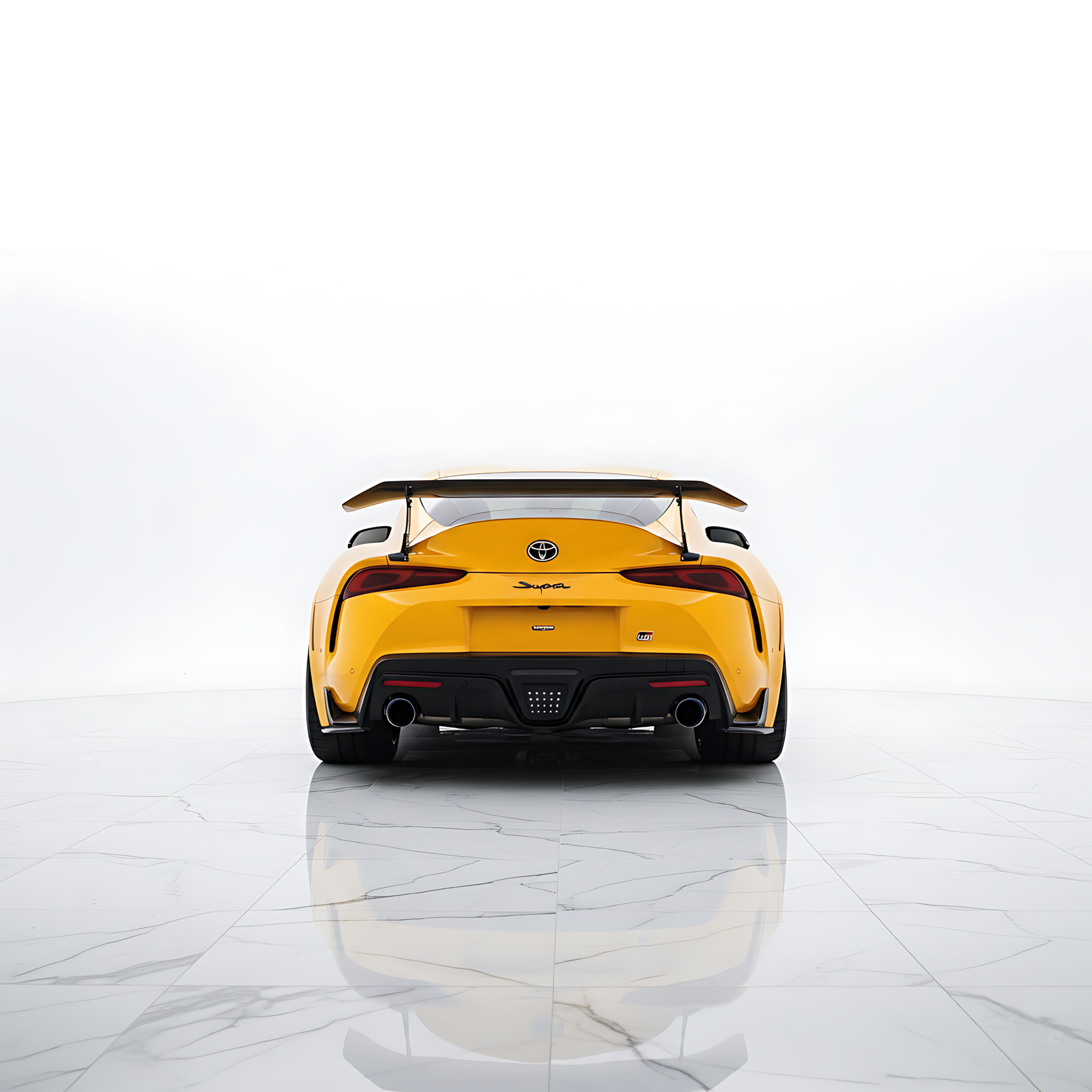 Toyota Supra GR A90 A91 MK5 2019+ Rear Trunk Spoiler — Carbon Fiber / Forged Carbon / FRP Tail Wing