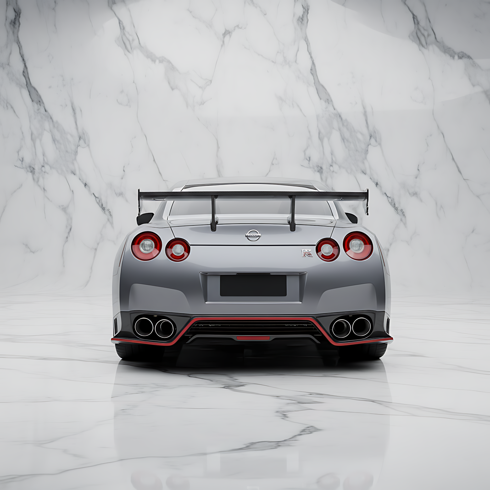 Nissan GT-R R35 Carbon Fiber Rear Trunk Spoiler Wing Body Kit (2009-2020)