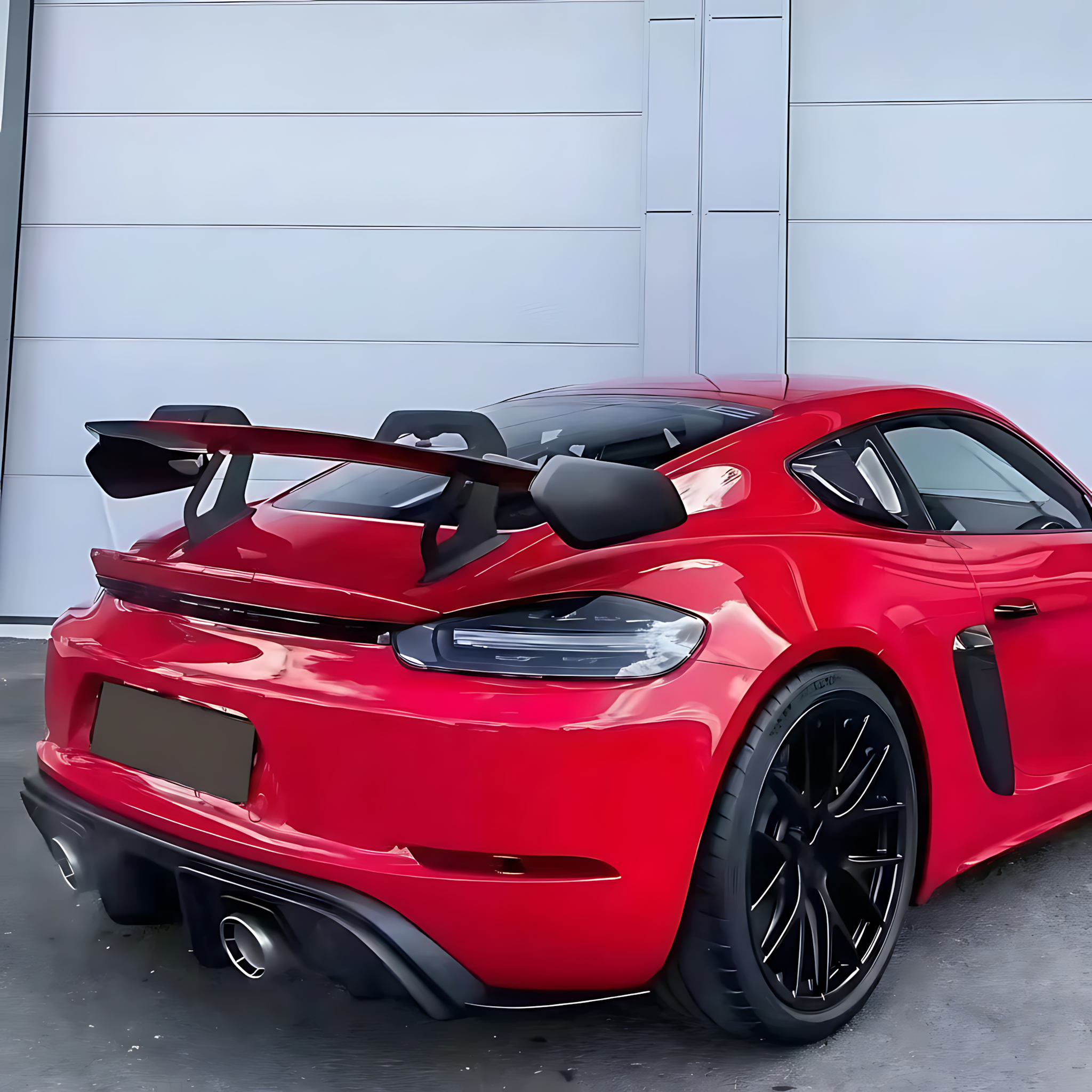 Porsche 718 (982) Cayman/Boxster GT4 RS-Style Carbon Fiber Wing Spoiler For Porsche Cayman Boxster 718 (982)