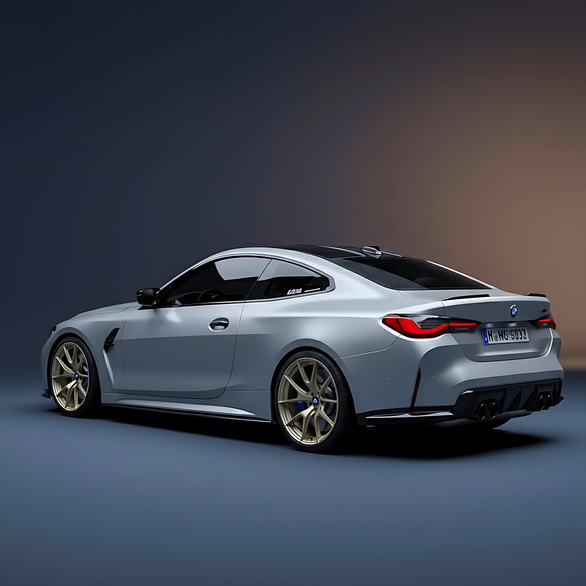 BMW 4 Series G22 G23 Side Skirts Extensions - Carbon Fiber / Forged Carbon / FRP For BMW 4 Series G22/G23