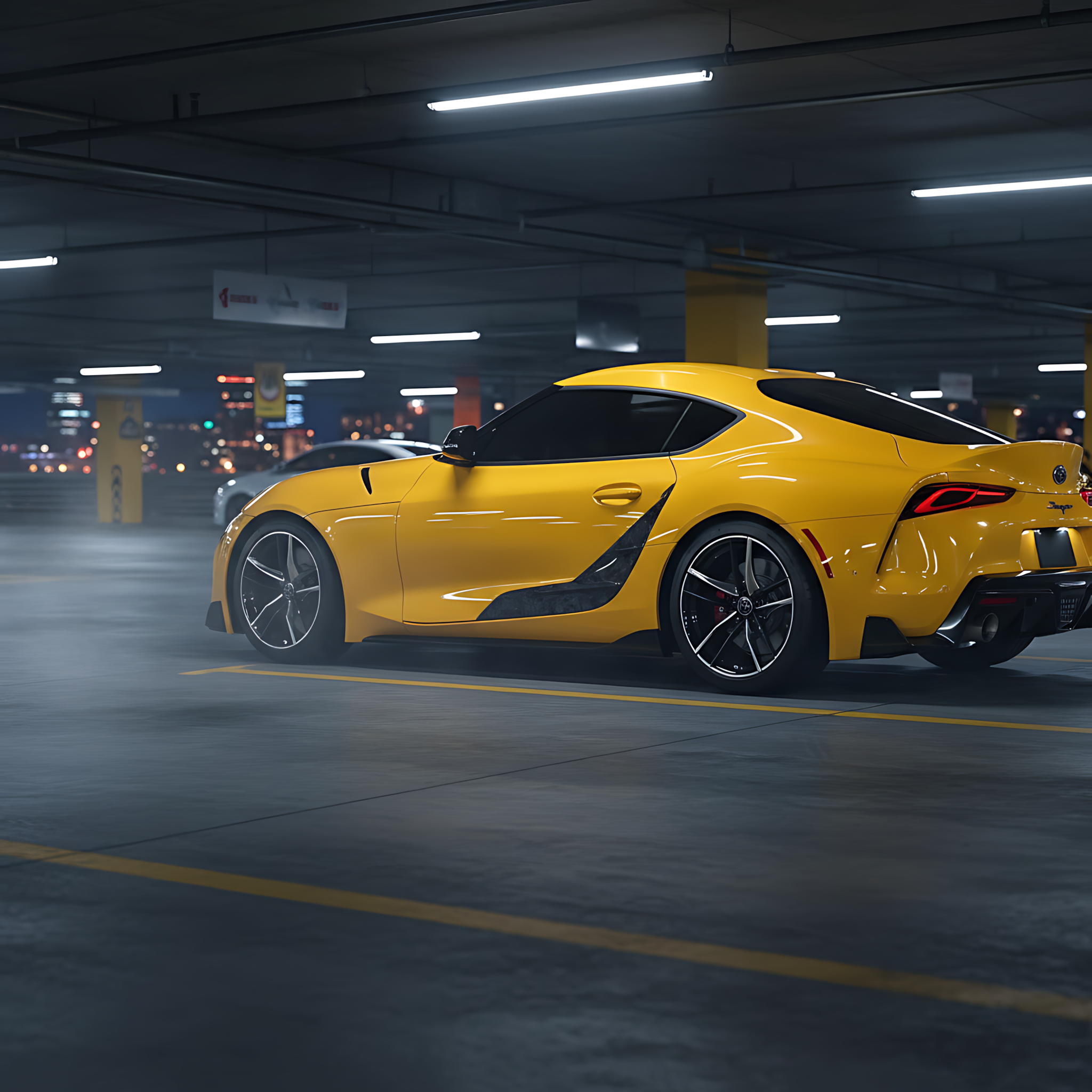 Toyota Supra A90 A91 MK5 Side Panel Door Trim — Carbon Fiber / Forged Carbon / FRP