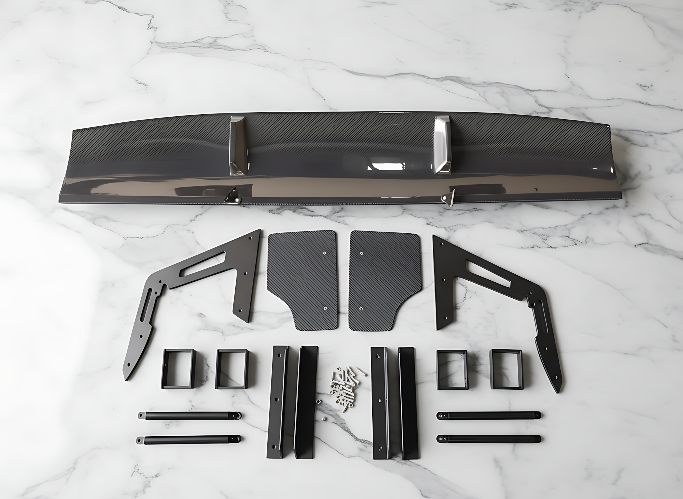Nissan R35 GT-R LBWK Style Carbon Fiber Wing Spoiler Forged 2008-2022 For Nissan R35 GT-R