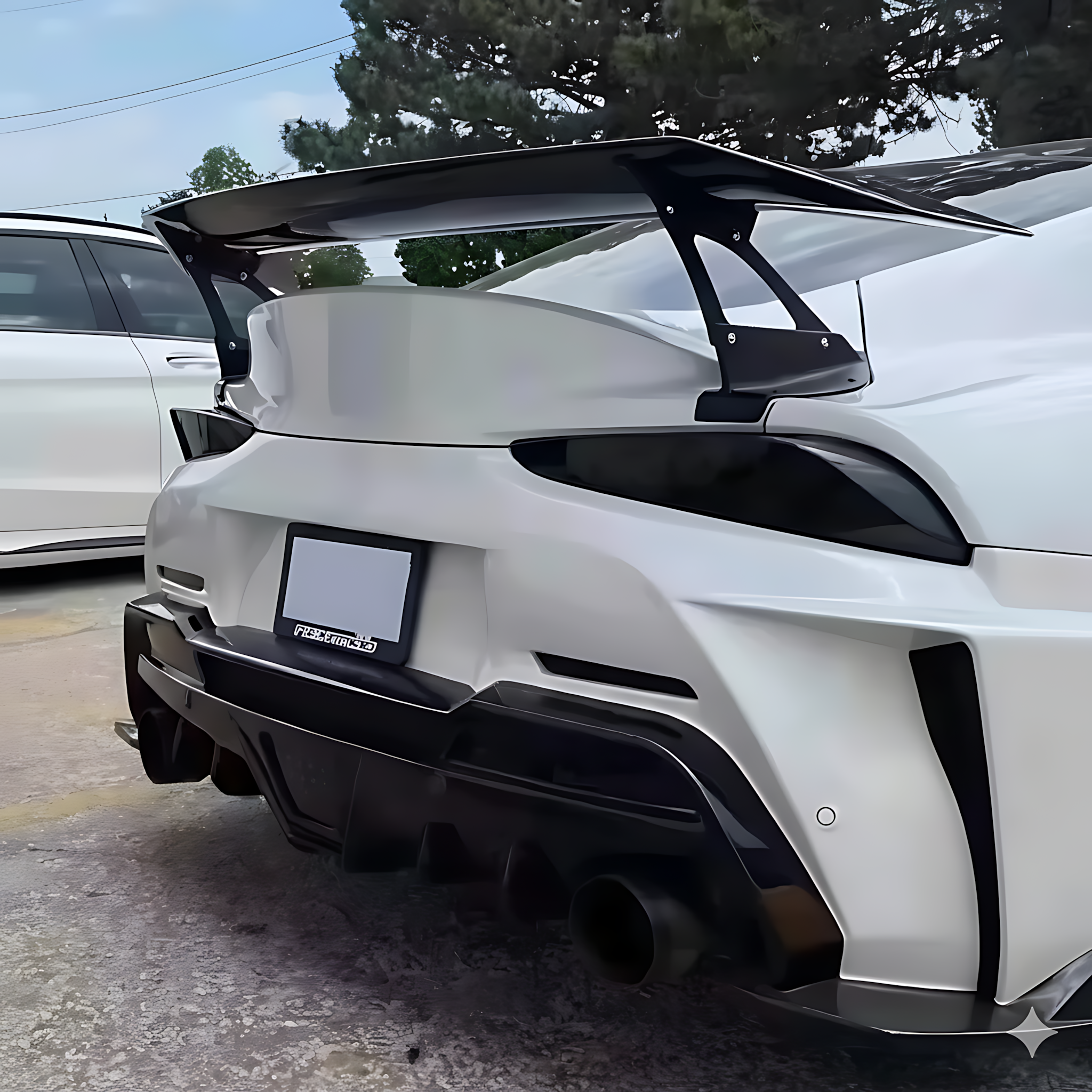 Toyota Supra GR A90 A91 MK5 2019+ Rear Trunk Spoiler — Carbon Fiber / Forged Carbon / FRP Tail Wing For Toyota Supra A90 MK5