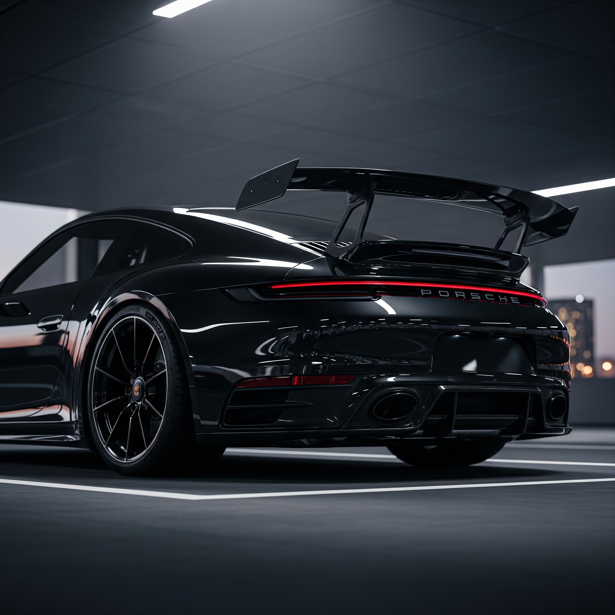 Porsche 911 (992) Forged Carbon Fiber Spoiler / Wing