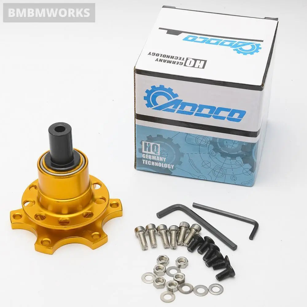 Addco Quick Release Boss Kit Weld On 6 Bolt Moslty Steering Wheels Adqf5416