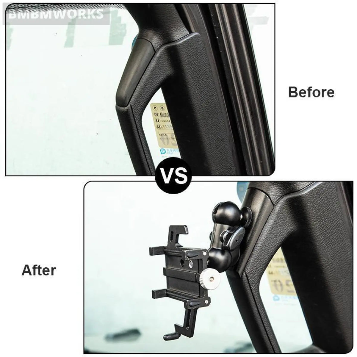 Adjustable Anti-Shake Mobile Phone Holder Jeep Wrangler Jl Gladiator Jt 2018+